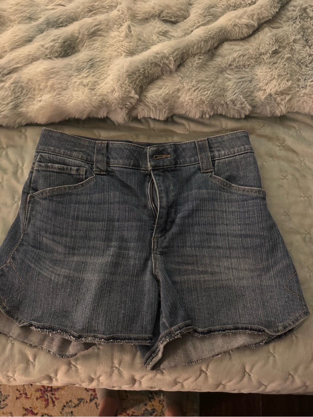Wit and wisdom Classic Women's Denim Shorts in Blue